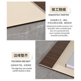 间卧室轻梳妆台式 皮革桌面垫中奢桌垫书摆件样板房垫衣帽LM 2505