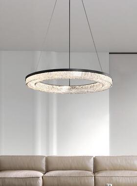 意式极简全铜高轻奢客厅吊灯气端933别墅大厅灯树脂灯大后现代卧