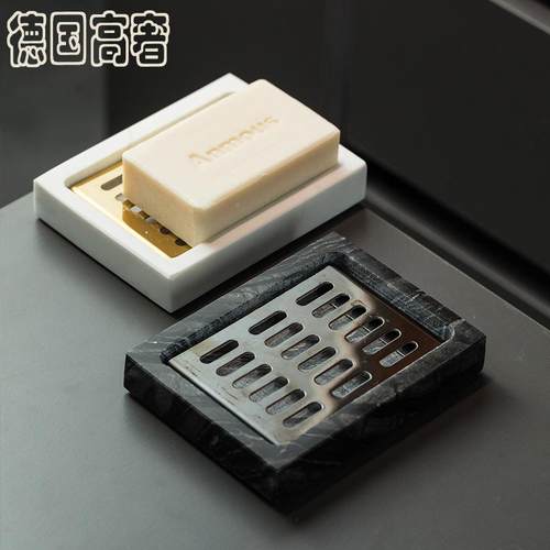 大理石皂沥水子置收纳架物洗手台香皂盒XGX德国肥架卫生间