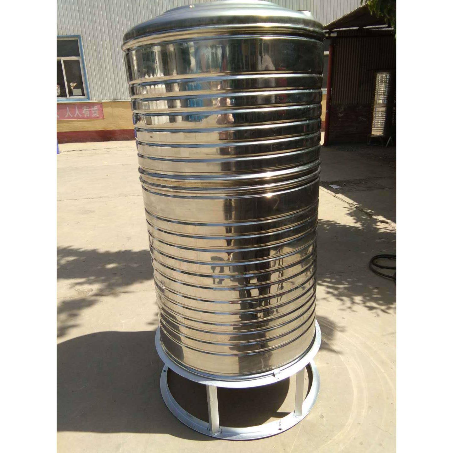 日SUS30水4142不锈钢水箱圆形储桶保温储罐空气能循环兴1吨2吨