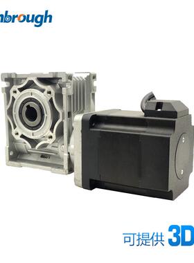 86蜗轮减速无刷电机A22CV56J86BLSWG5W3000RPM减1速比05-00