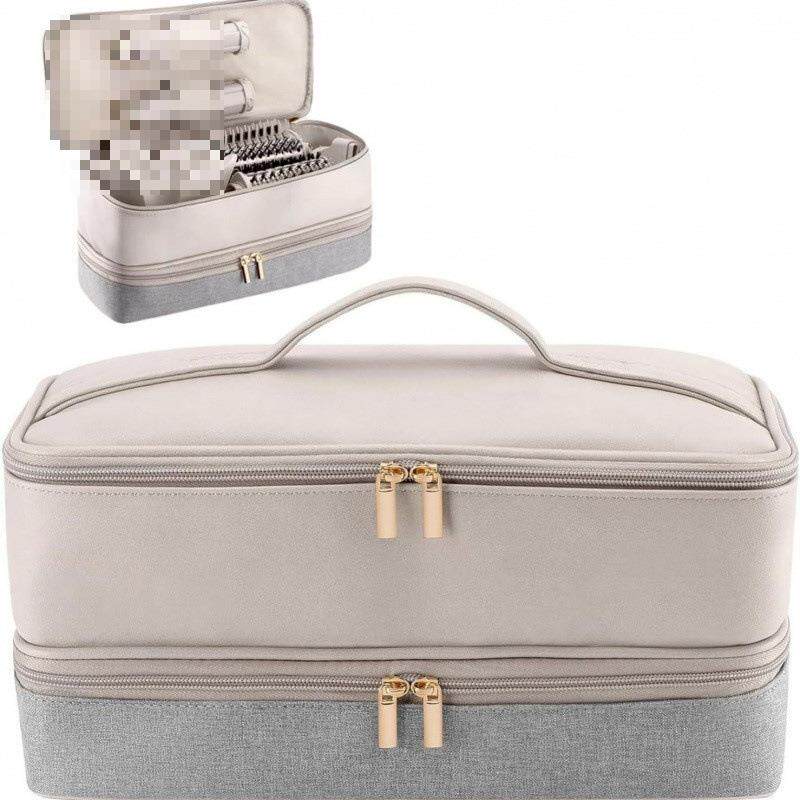 D2H美发工具戴森卷发的双层旅旅行包,行盒兼容ShkrFleax风格,干燥