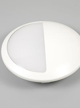 户厂家直销圆形led吸顶色灯黑仓壁灯IK6871310IP66外防潮灯