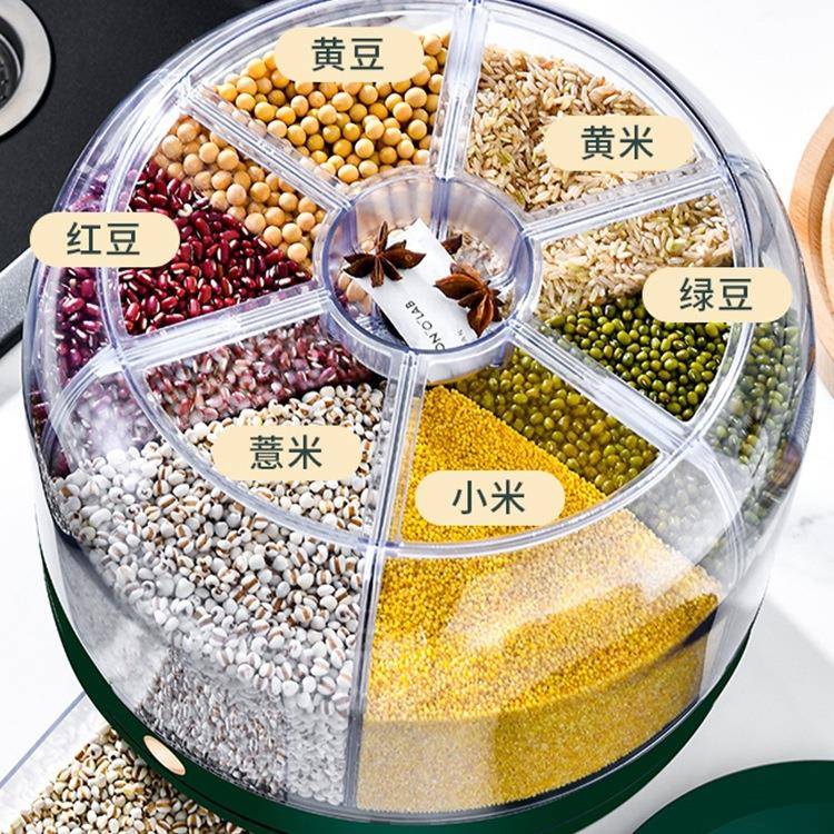 米桶旋转五谷杂粮装大米收纳盒家用箱虫2防潮密封放YNG储米205新