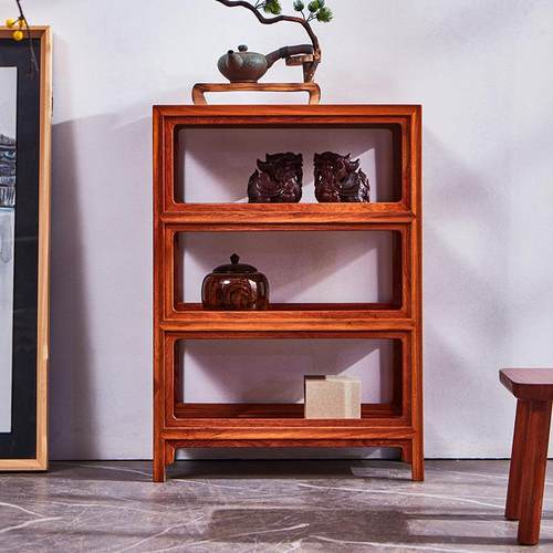 茶几BFC收纳茶具收纳面架家用架边几多层架桌置茶物架简易小茶水