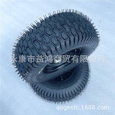 改*13*5.00-装汽油摩托四轮3单座儿配童卡丁车件15.00-6草坪轮胎