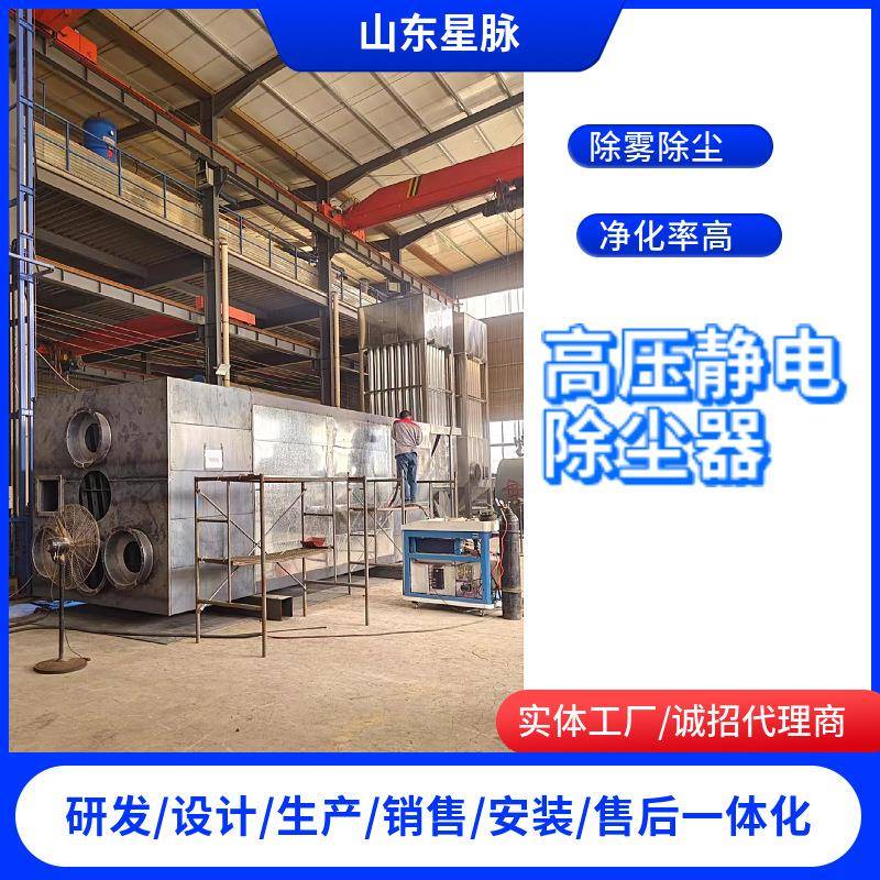电捕焦油捕器捉厂高压静电除尘式器湿静电除尘器厂家家处理SDU废