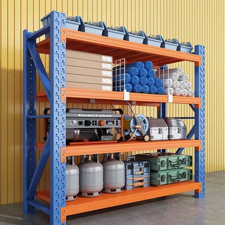 货架仓库用仓储置物架四层展示架重型加厚铁架子家用库房