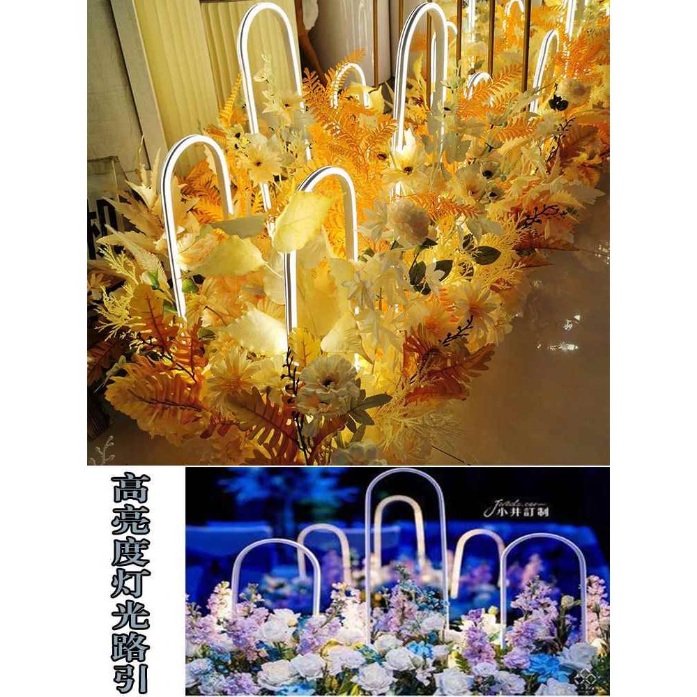 【折扣】婚庆道具路引灯爱的n次方铁艺灯光花架婚礼舞台布置发光