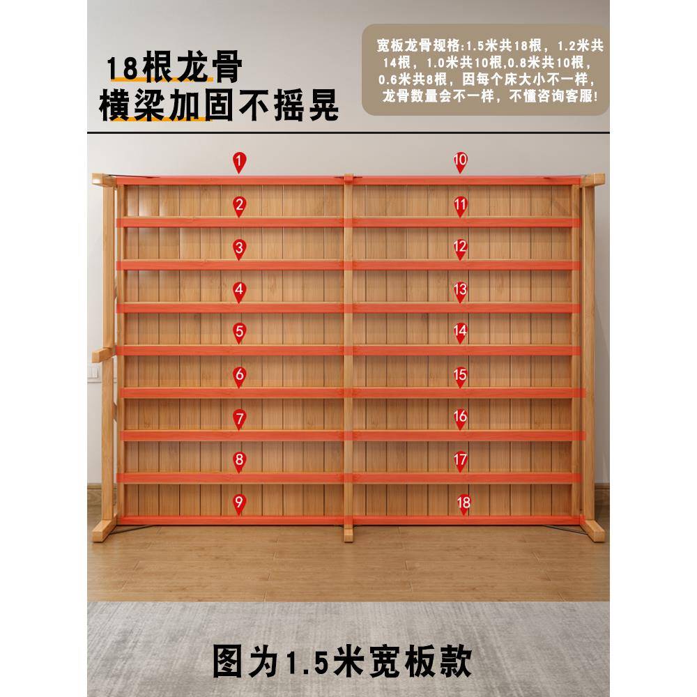 床折叠床单人家办公室用午休午睡简竹F9706544易双人出子租房竹加