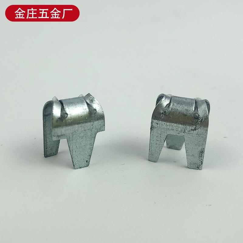 M-夹码钉镀锌家具沙发弹簧床网夹码钉气动镀锌夹码钉