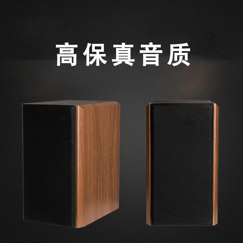 工厂HIFI音箱寸无源发烧人声.桌面胆机车机木质书架音箱