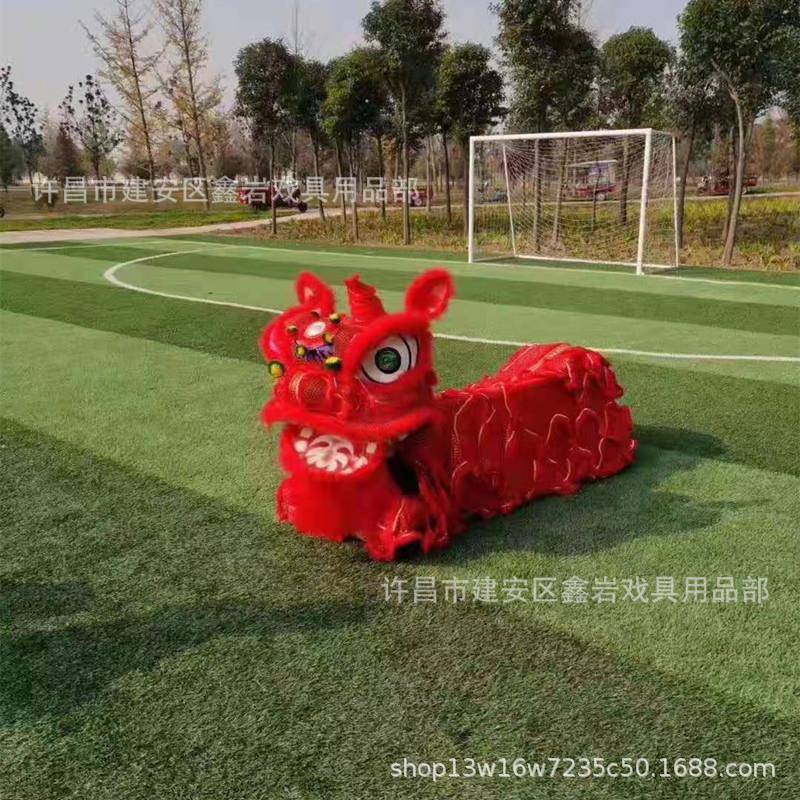 舞狮道具南狮舞狮子双人舞狮醒狮北狮狮头舞狮子灯光狮发光狮子