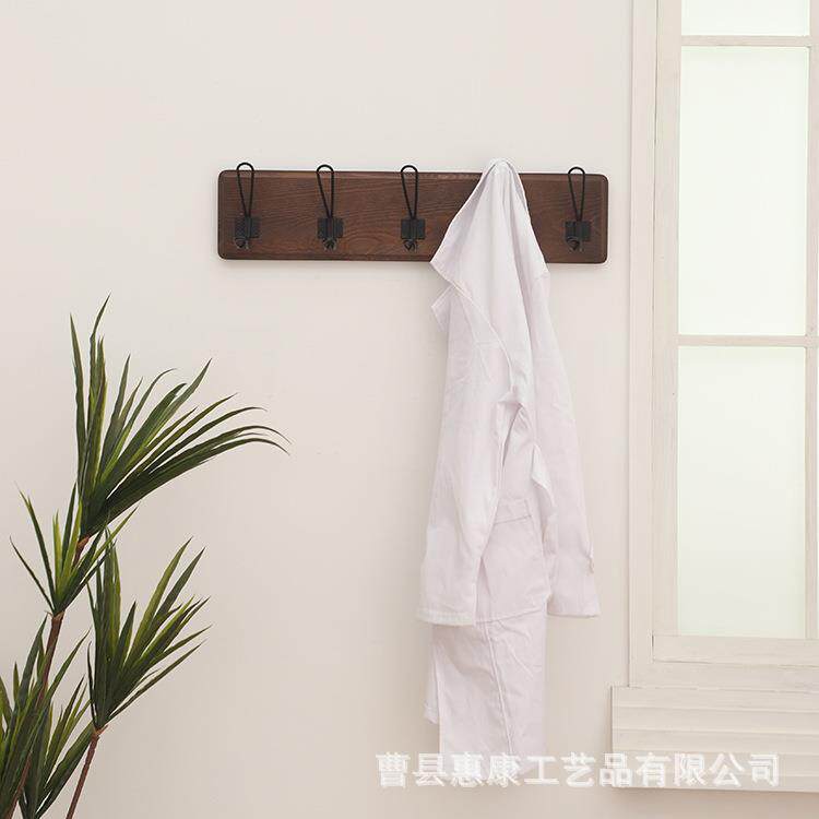 欧式挂衣钩壁挂墙试钩衣柜壁毛巾卫欧式挂衣生间排墙上连门后浴室