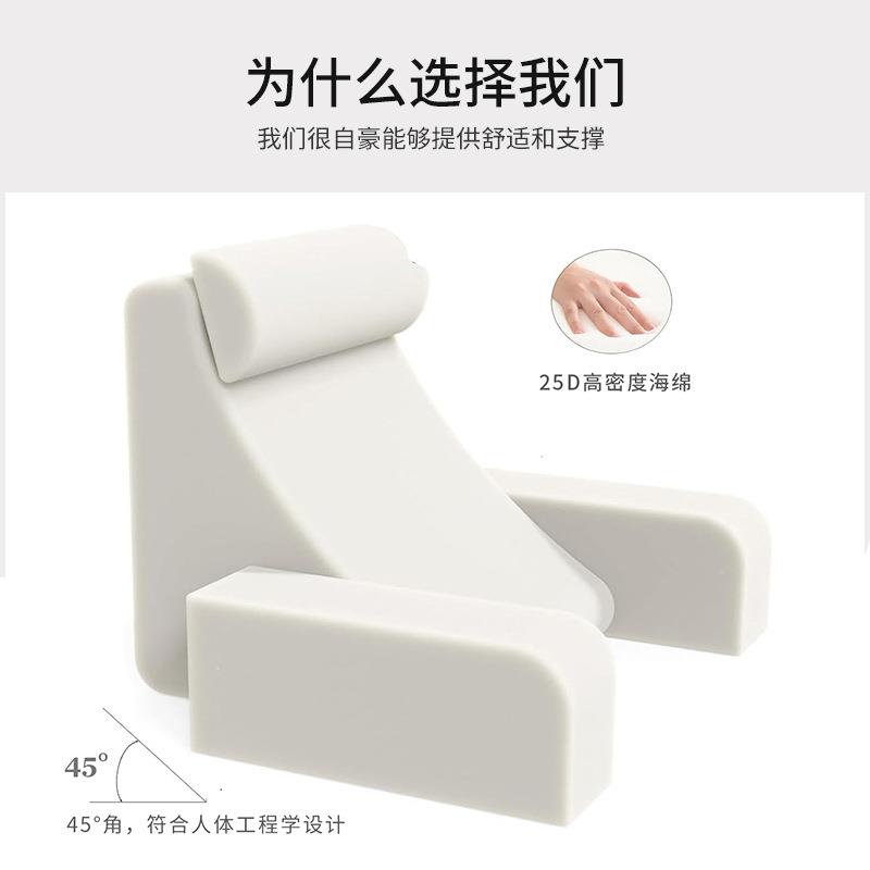 跨直销多功能海绵阅读枕境有KB01扶手颈靠垫护孕妇靠腰懒人沙发靠
