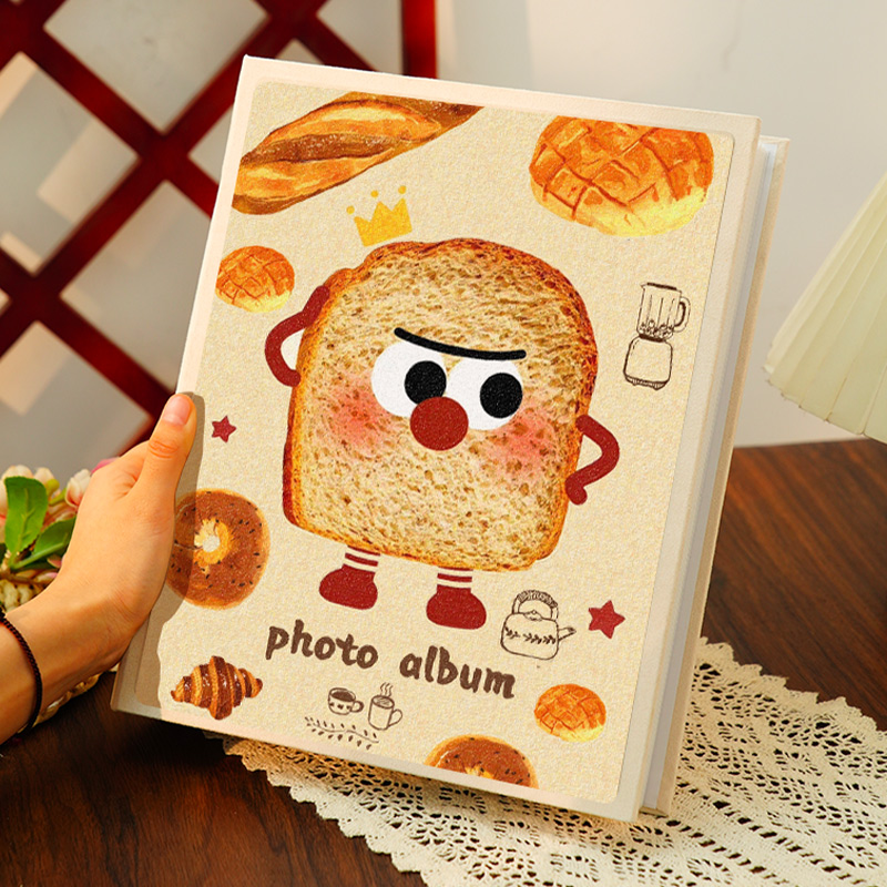 速发小相册本册念册照片收纳纪5成寸家庭影集大容量宝宝6长册