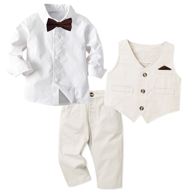 速发Sprig Autum Ba Boys tlema Outfits Suits Ifat Fashi