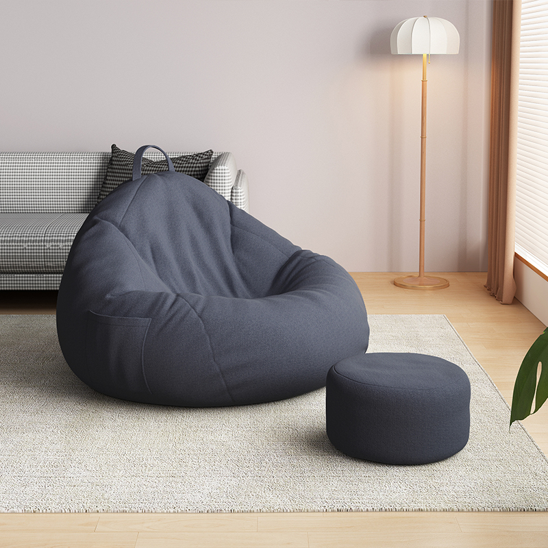 速发豆坐沙大躺椅宿舍发学生懒人榻榻米地垫休闲椅客厅地毯袋墩