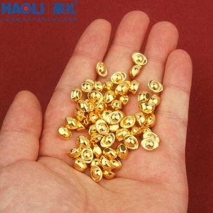 饰品 宝创意开业乔迁新婚礼品家居装 速发金元 心摆件迷你实宝小金元