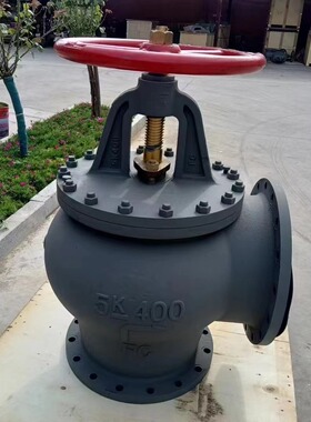 船用日标角式截止阀 JISF7306 F7308 F7310 5K 10K 铸铁碳钢黄铜