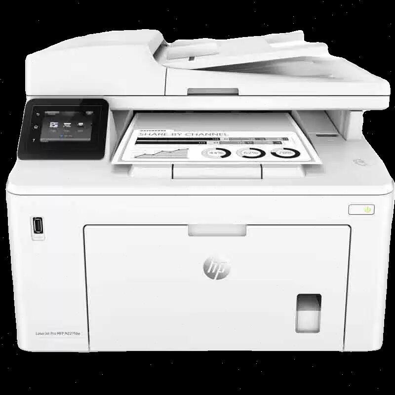 hp惠普227sdn/329dw/427/429/3104/4104fdw黑白激光打印一体机a4