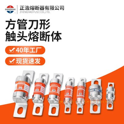 正浩陶瓷熔芯RGS4 RGS4A RGS4B快速熔断器100125A150A160A75A690V