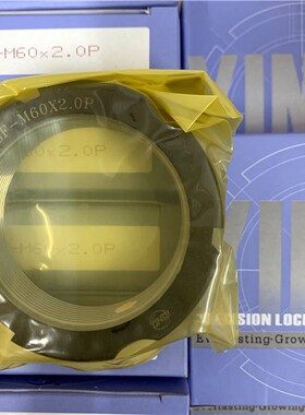 台湾YINSH盈锡精密锁紧螺母YSF-M110x2P主轴丝杆牙腹自锁圆并帽
