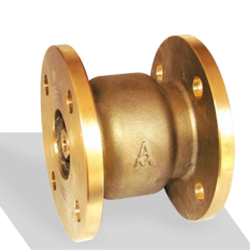 埃美柯 428 H42X-16T 黄铜法兰消声止回阀 静音止回阀 DN40-200