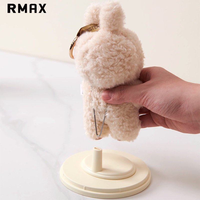 RMAX盲盒手办dimoo支架哭娃泡泡玛特拉布布收纳盒站立搪胶支撑架图片