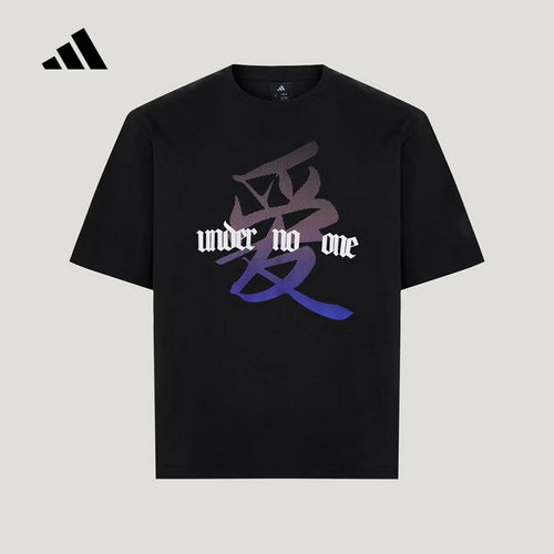 adidas阿迪达斯上衣男秋LOVE哈登联名款篮球运动黑短袖T恤 LJ7243