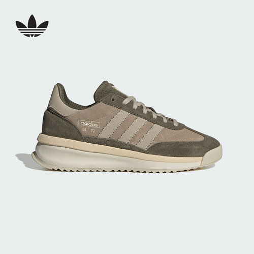 adidas阿迪达斯三叶草T头鞋T冬中性鞋SL 72 RTN休闲鞋 IH5632