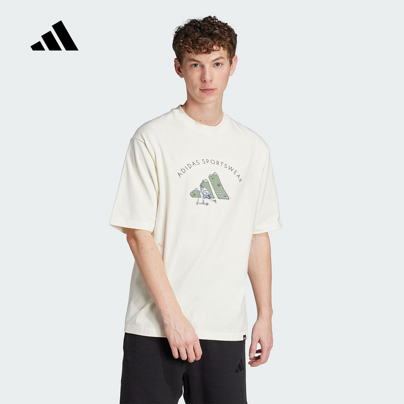 阿迪达斯 （adidas）|（新款）2025夏男短袖T恤 JJ3968