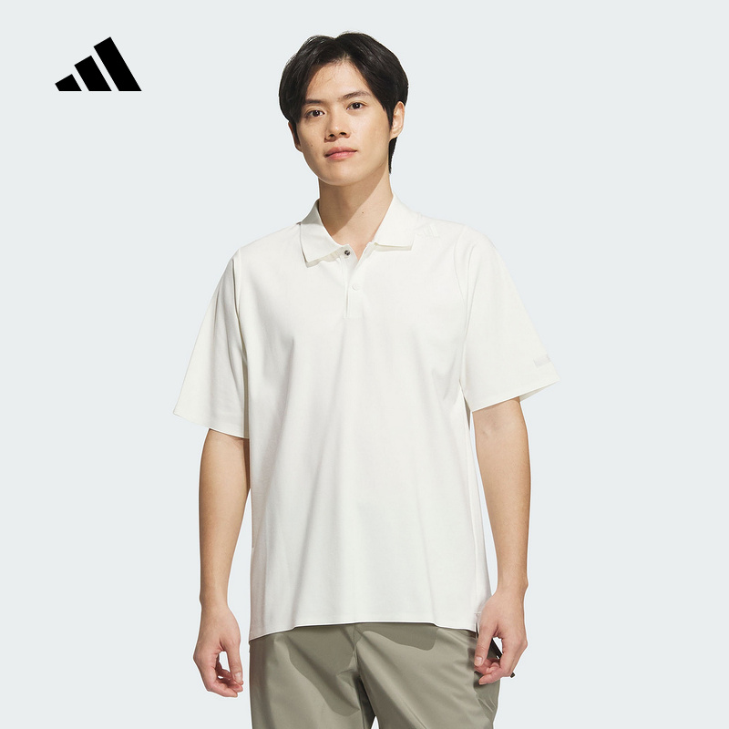 adidas阿迪达斯POLO衫男子翻领凉感武宗系列运动短袖T恤 JM0982