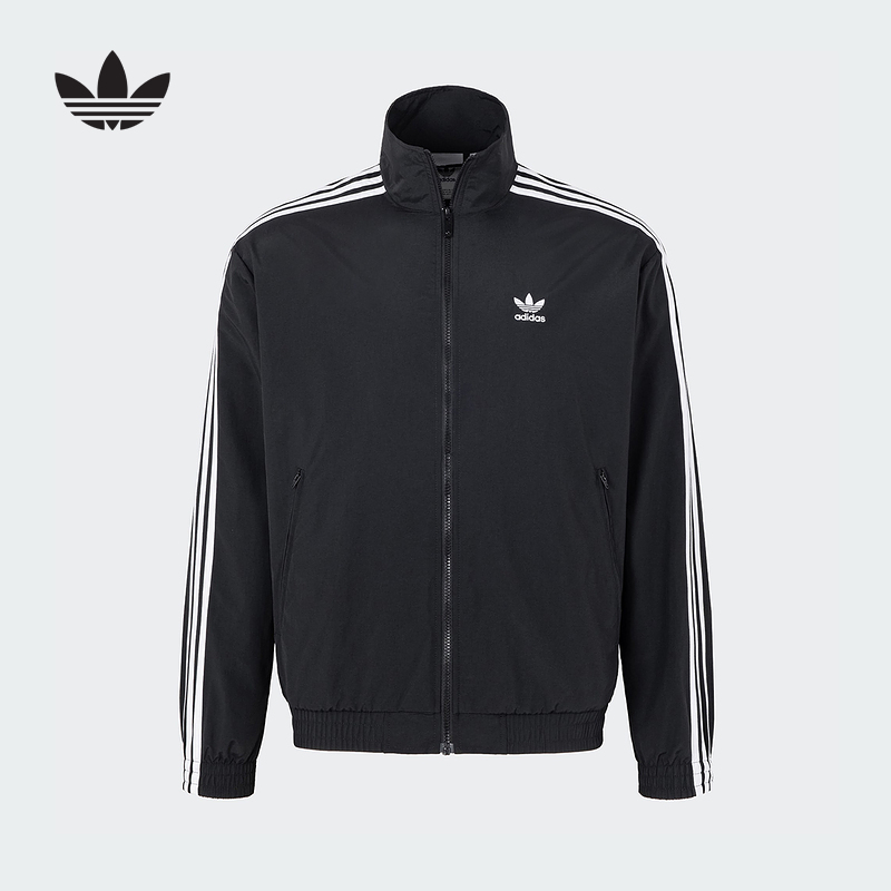 adidas阿迪达斯三叶草2025春新款男子梭织夹克外套KB2466