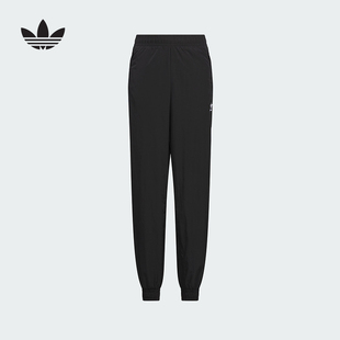 adidas阿迪达斯男大童三叶草束脚伞兵风运动裤 子KS0616 2025秋裤