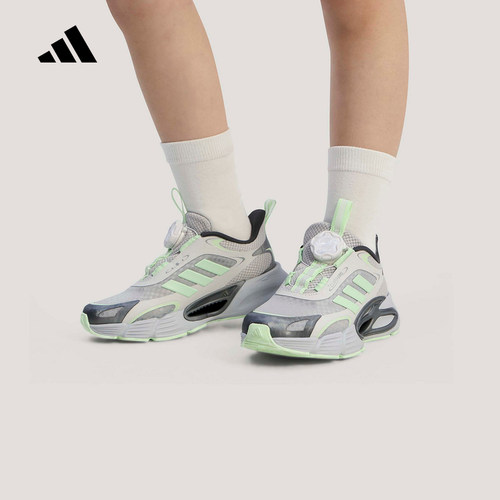 adidas阿迪达斯CLIMACOOL AC HABU旋钮鞋带夏女小童运动鞋 KJ6875