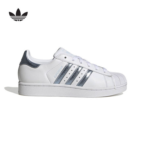 adidas阿迪达斯三叶草经典女子板鞋SUPERSTAR II贝壳头鞋LA7739