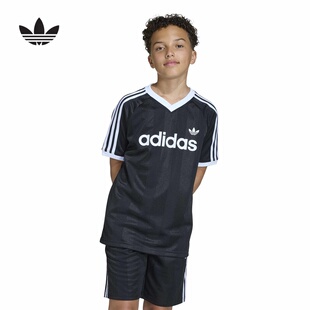 阿迪达斯 （adidas）|（新款）2026夏男大童短袖上衣 KG5300
