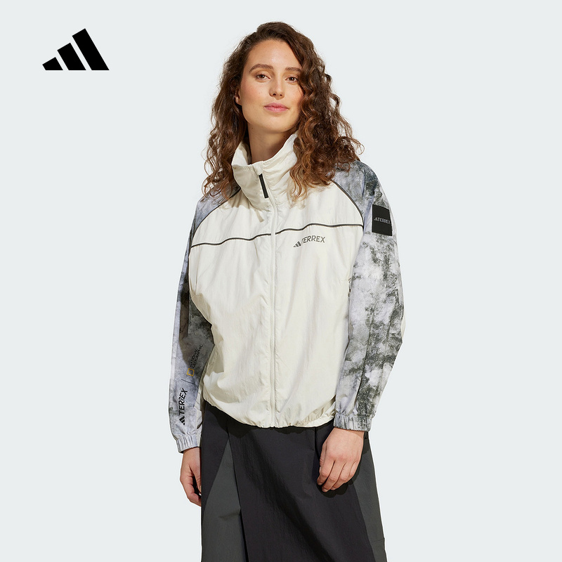 阿迪达斯 （adidas）|（新款）2025夏女梭织夹克 JD5836