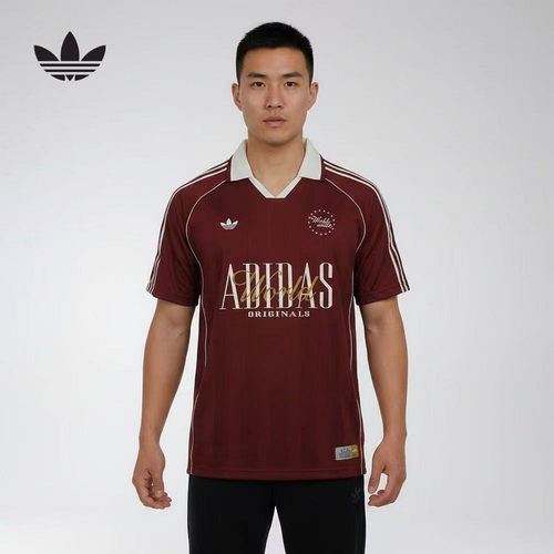 adidas阿迪达斯三叶草T恤【李现同款】男足球运动短袖上衣KY2193