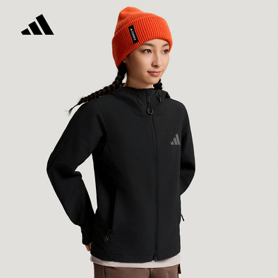 阿迪达斯 （adidas）|（新款）2026春女梭织夹克 KC6990