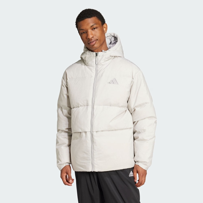 adidas阿迪达斯羽绒服连帽男女冬季收口袖保暖外套JG5943