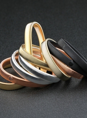 衬衫袖箍男女弹力金属弹簧圈臂环