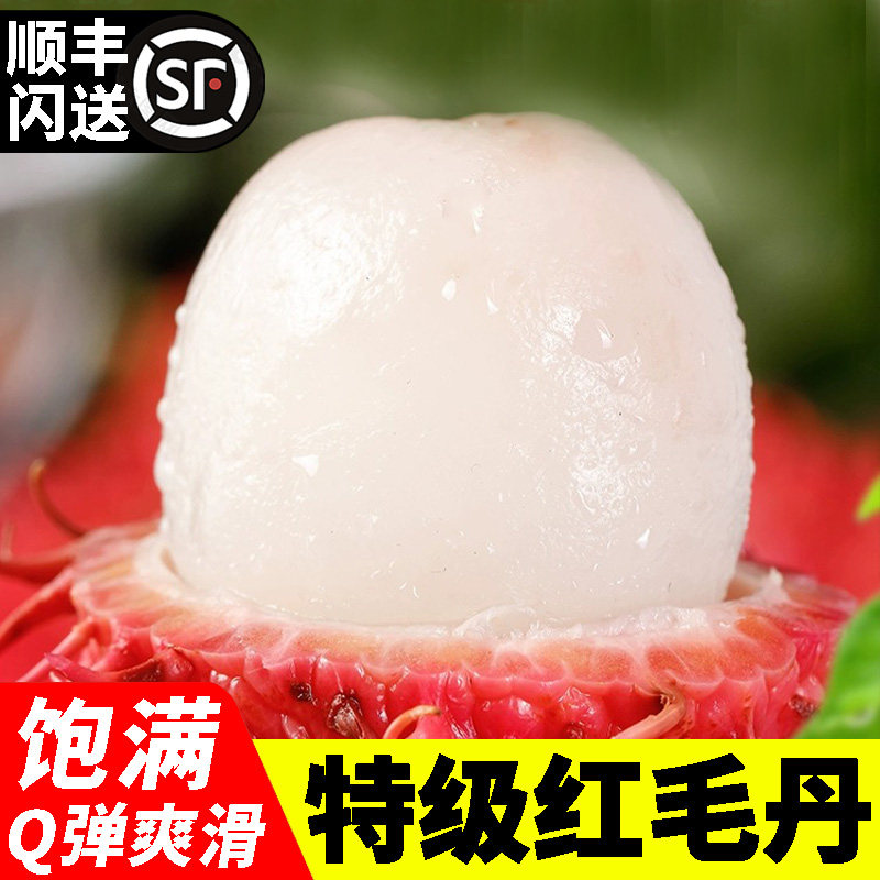 新鲜现摘红毛丹 新鲜水果 爆甜孕妇毛荔枝热带水果A级礼盒装,水产肉类/新鲜蔬果/熟食,毛丹/毛荔枝,淘宝优惠券,粉丝福利购,淘宝优惠卷