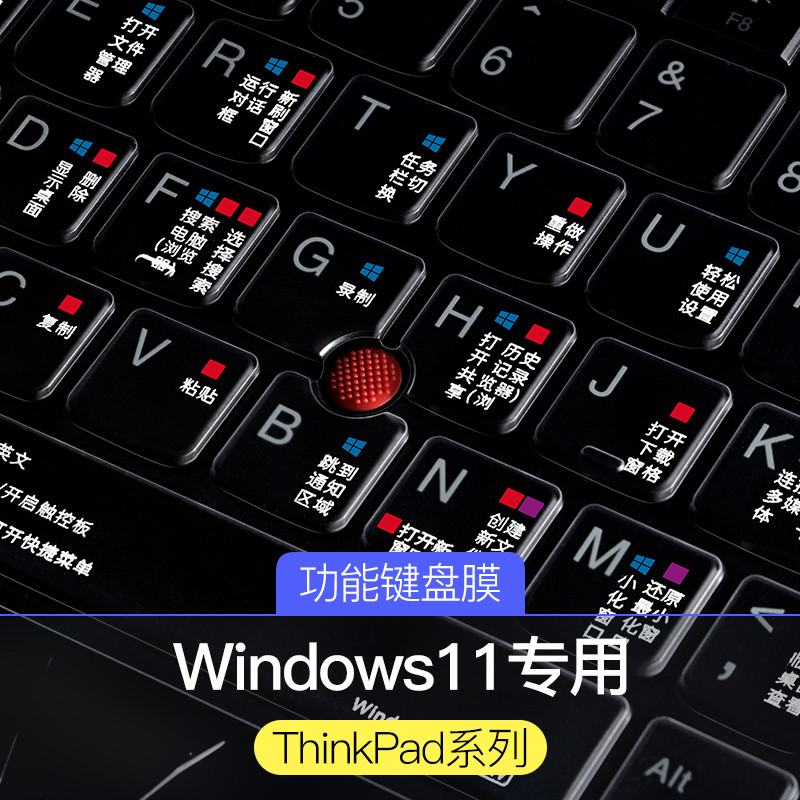 适用联想ThinkPad键盘膜E14笔记本X1 Carbon电脑X13快捷键T14s寸T