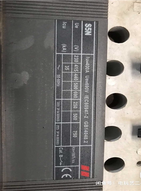 议~拆机ABB断路器S5N，320A，一口价280，到付