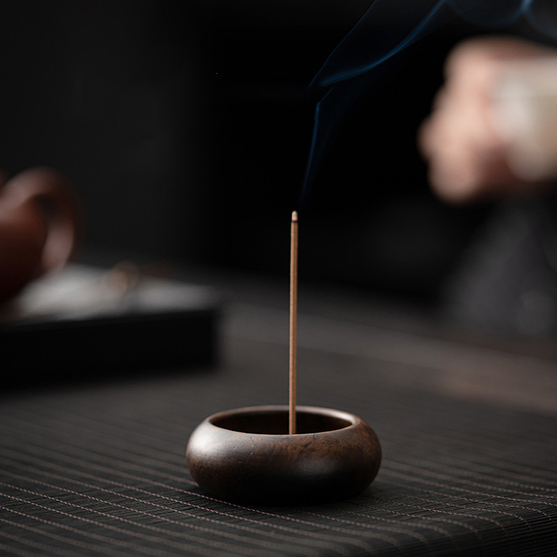 巴花黑檀木质迷你小香插香座香托旅行室内熏香沉香檀香多孔线,家居饰品,香薰炉,淘宝优惠券,粉丝福利购,淘宝优惠卷