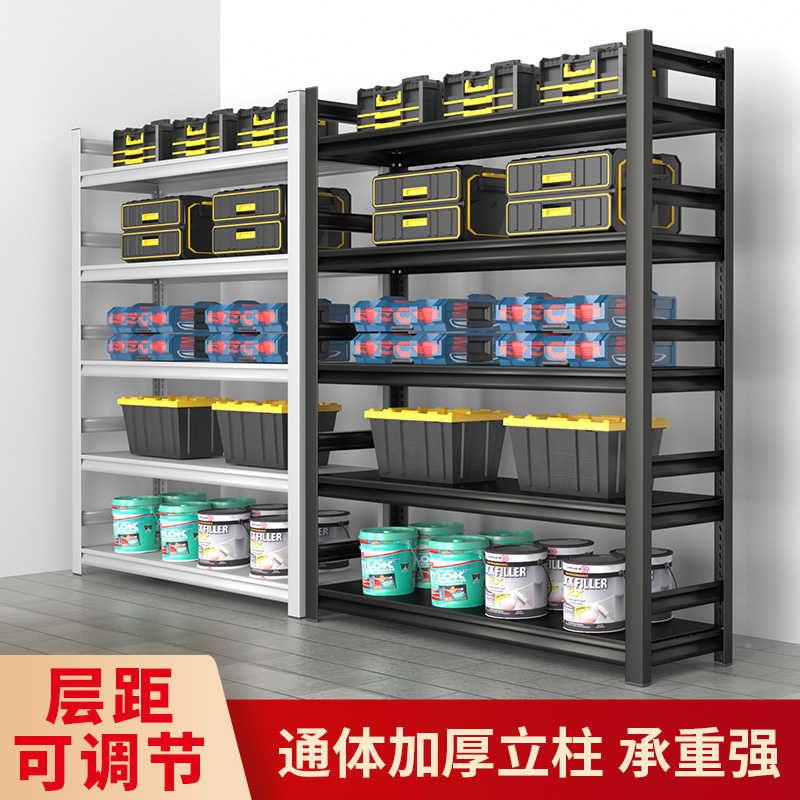 千鹿仓储货架置物架鸟笼架子多层落地货物架家用阳台架超市收纳架