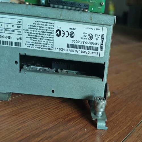 议~西门子PC670工控机6AV7612-0AB20-0CG0