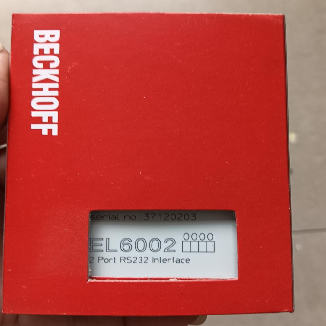 BECKHOFF倍福模块EL6002  顺丰(崽崽配件）
